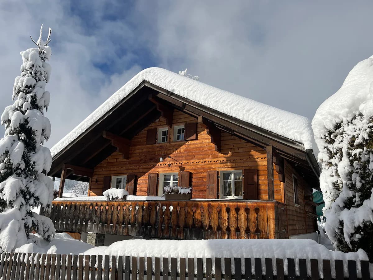 Kleines Chalet ganz alleine